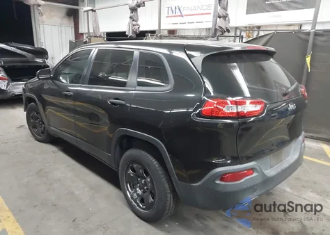 2015 Jeep Cherokee Sport from USA, damaged, VIN 1C4PJLAB7FW684287